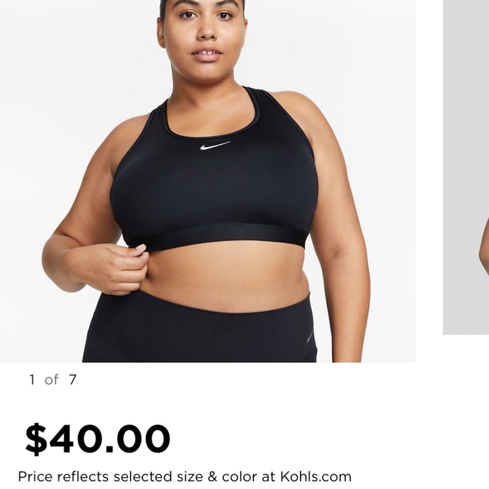 3x New Black Nike Sports Bra